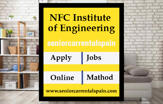 NFC Institute of Engineering & Fertilizer Research Faisalabad Jobs 2024