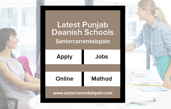 Latest Punjab Daanish Schools Jobs 2024